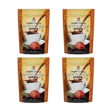4 Packs DXN Lingzhi Black Coffee Ganoderma Reishi Instant Classic Cafe