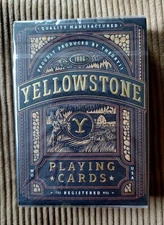 Theory 11 -Yellowstone- Playing Cards Deck- Factory Sealed