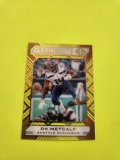 DK METCALF  2020 PANINI  ILLUSIONS CLEAR SHOTS #4 SEATTLE/PITTSBURGH