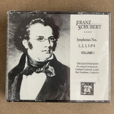 SCHUBERT: SYMPHONIES NOS. 1, 2, 3, 5 8-VOL. 1, 2CD Set 1991 MHS 1990 New