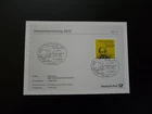 writer poetry Friedrich Hebbel FDC card Germany 2013
