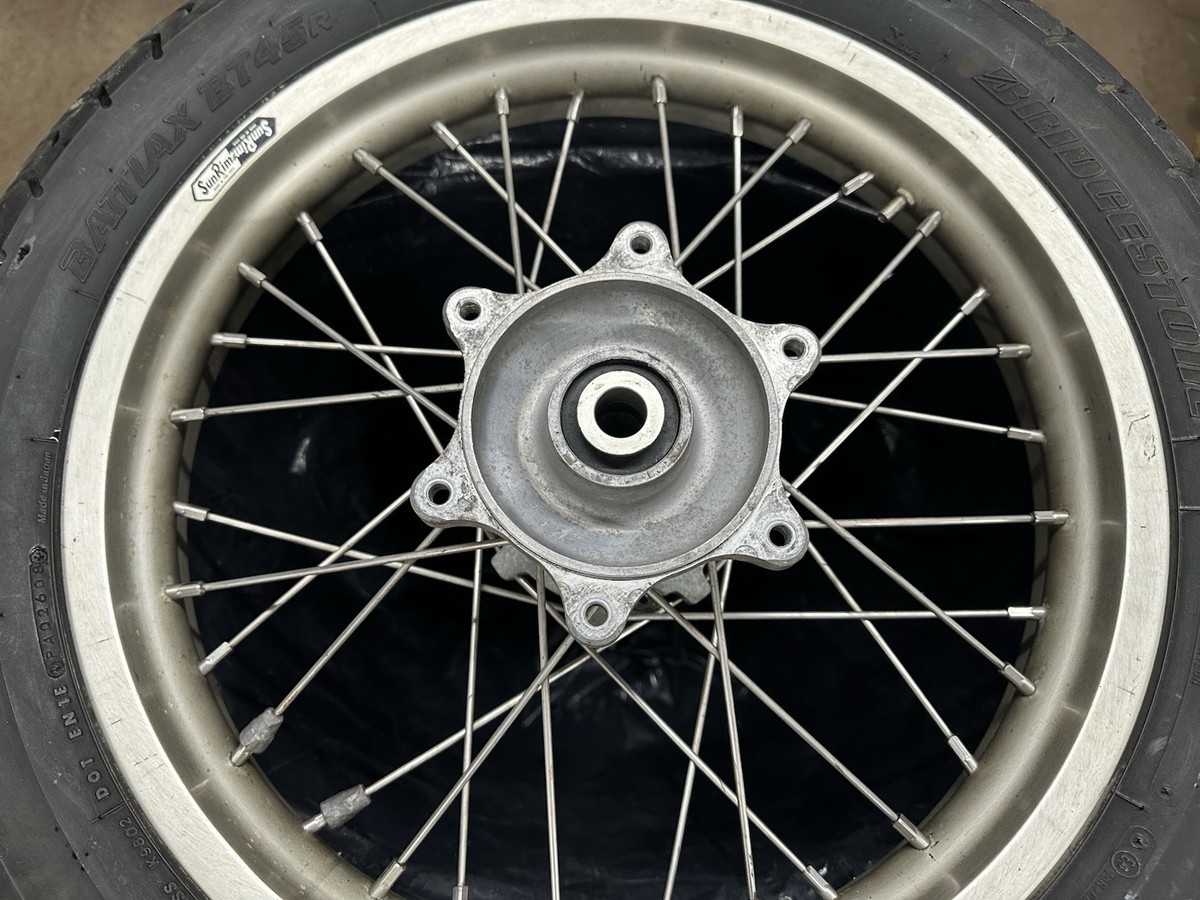 Xr650r Flat Track Retro Rear Wheel 18x2.75 OEM Hub Buchanan SunRim