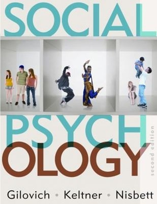 Social Psychology Hardcover Dacher, Gilovich, Tom, Nisbett, Richa