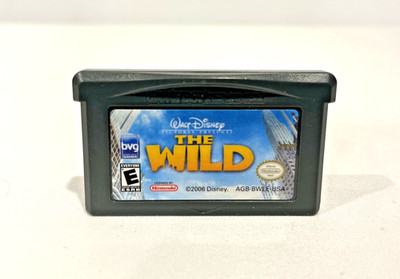 WALT DISNEY THE WILD NINTENDO GAME BOY ADVANCE GBA CARTRIDGE BUENA VISTA GAMES