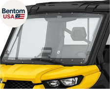 Flip Windshield Compatible with 2016-2024 Can-Am Defender HD5 HD8 HD10 Max UTV F