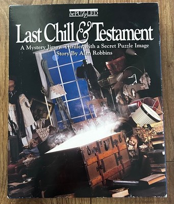 Bepuzzled - Last Chill und Testament Mystery 1000 Teile Puzzle 1993
