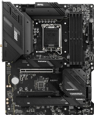ATX motherboard MSI MAG B760 Tomahawk WiFi Socket 1700 DDR5 (W) (B) (U)