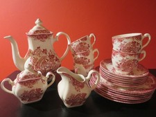 %SALE% Johnson Bros  "Bird of Paradise" Kaffeeservice - SEHR SELTEN