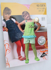 Kinder Feinstrumpfhose Mädchen rosa, Gr. 140/146 Microfaser 40 DEN - SNF01