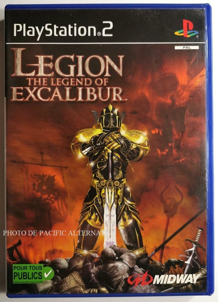 jeu LEGION THE LEGEND OF EXCALIBUR pour playstation 2 PS2 francais game COMPLET