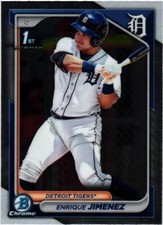 2024 Bowman #BCP-31 Enrique Jimenez Chrome Prospects