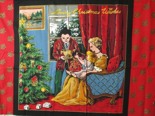 Panel de tela de algodón Astro Textiles de Navidad - Imagen 3 de 8