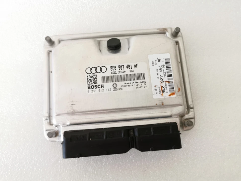 Audi A4 8E B7 2.5 TDI Motorsteuergerät Steuergerät Motor engine ECU 8E0907401AF - Image 2 of 4
