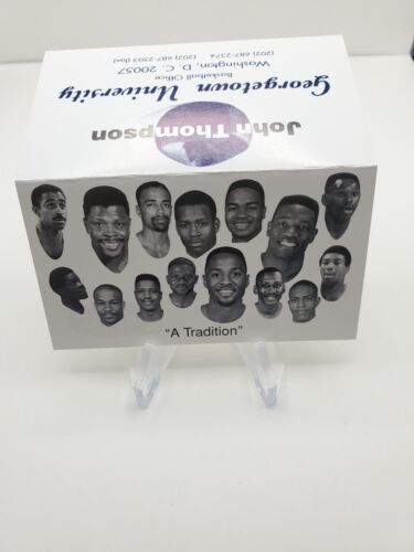 JOHN THOMPSON Signed Business Card as Head Coach Georgetown JSA HOF autographed - Picture 3 of 4