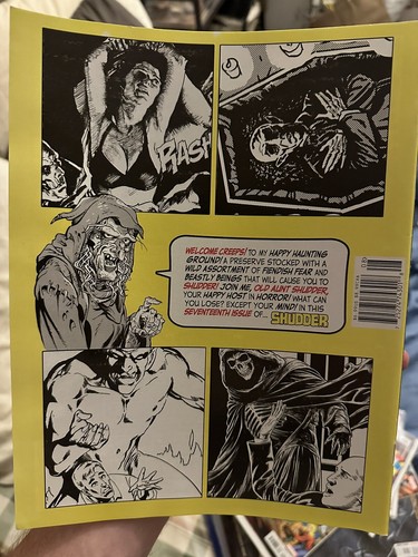 SHUDDER MAGAZINE Issue 17 AUG 2024 KEN KELLY COVER - Picture 2 of 2