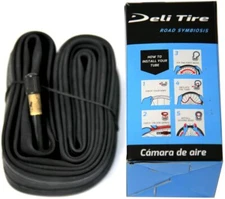 Deli 27.5" x 2.10" - 2.40" Bicycle Inner Tube 48mm Schrader Valve