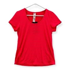 Active Life Shirt Womens Medium Short Sleeve Moisture Wick Training Tee NWT