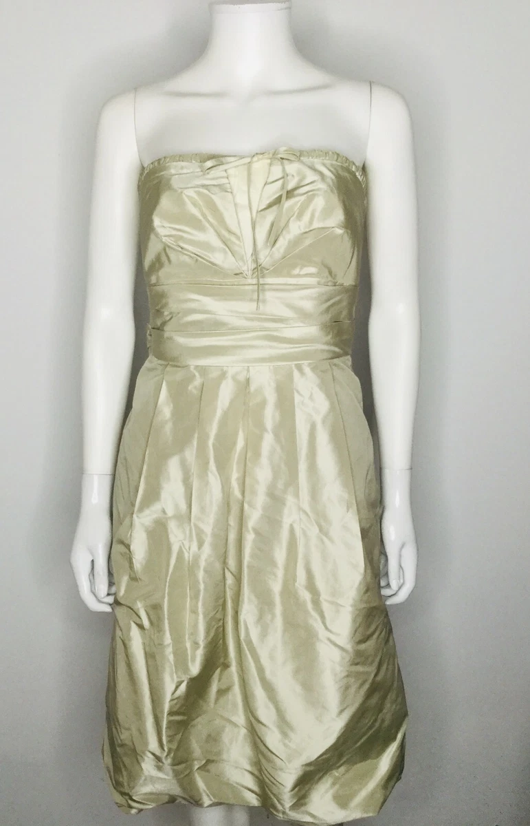 Champagne vera wang 2025 cocktail dress