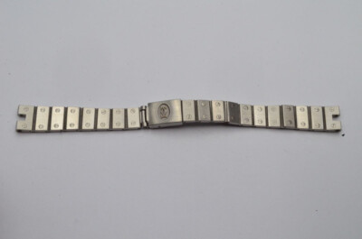 CARTIER SANTOS RONDE DAMEN STAHL ARMBAND 16MM BRACELET VINTAGE 2