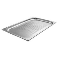 Acmax Gn 1/1 GastronormbehäLter Gn BehäLter Edelstahl 2,5 Liter Tiefe 20 Mm Gelo