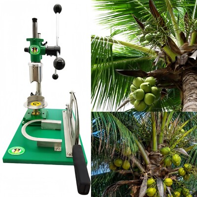 Commercial Fresh Young Coconut Opener Manual Coconut Drilling&Peeling Machine