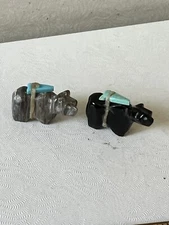 Zuni Tiny Bears Fetish Gifts Jewelita Quam Pocket Gifts Marble 7129