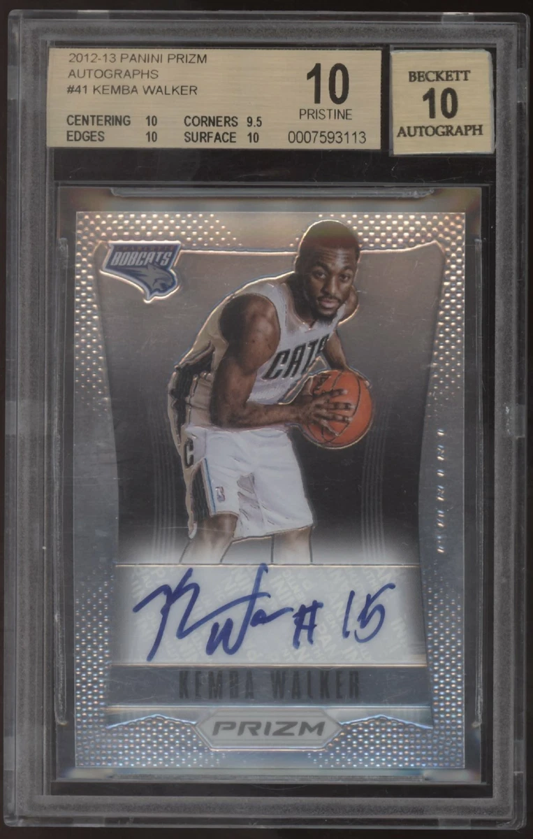 Kemba Walker Basketball Autographed Sports Trading Cards