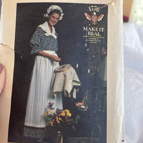 Butterick Sew & Go Women Costume 4335 Bicentennial Costume Sz Petite Anerica250 - Picture 2 of 16
