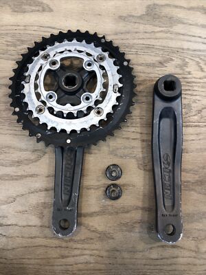 Pédalier Triple Trek Icon VTT - 175mm Plateau 42/32/22 - Avec Boîtier Carré - Occasion