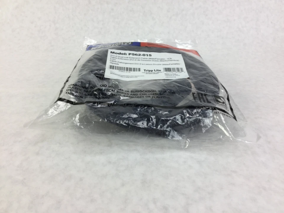 Tripp Lite P562-015 15ft DVI-D Dual Link Extension Cable (Males/Female) - Image 4 of 4