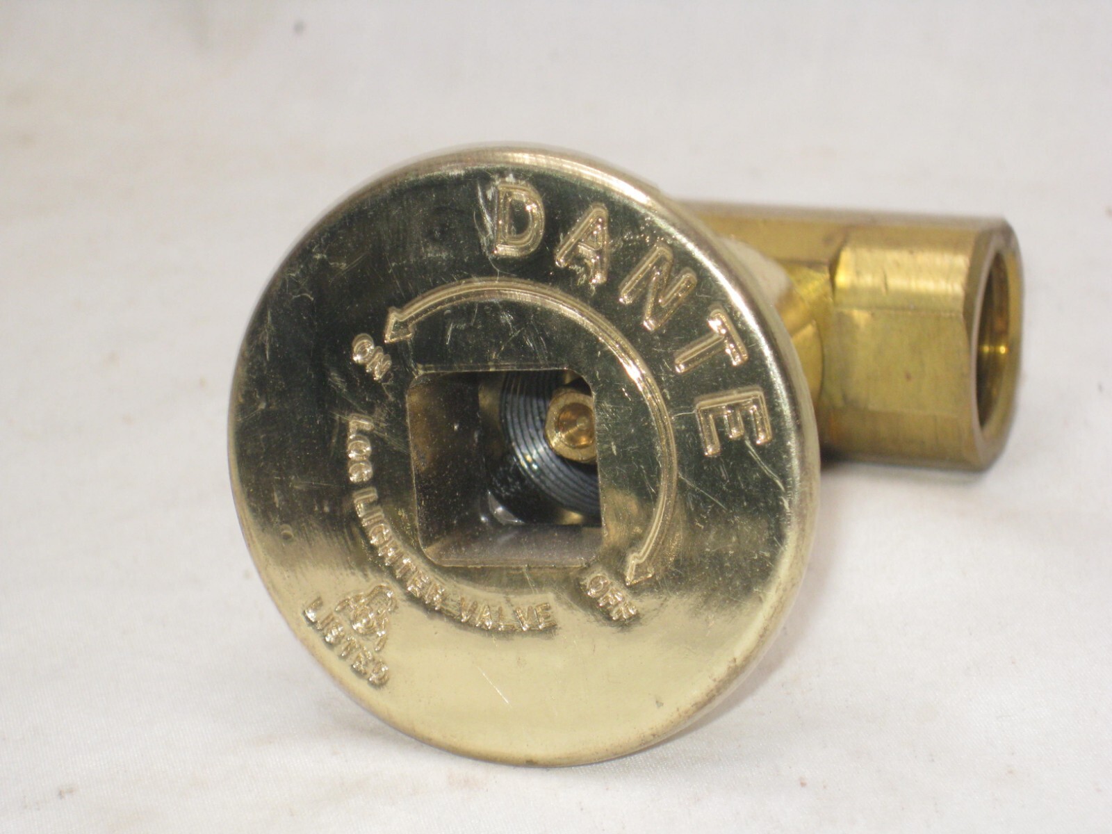 Dante Log Lighter Valve base unit only *PLEASE NOTE: no key or accessories