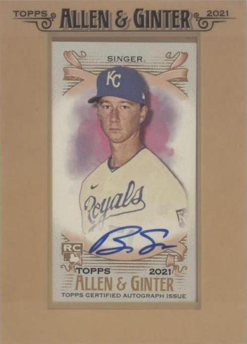 2021 Topps Allen & Ginter's - Brady Singer #FMA-BS - 1 of 1