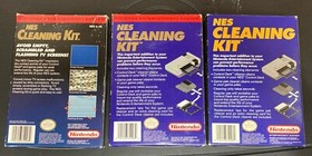 3x Nintendo NES - Cleaning Kit CIB