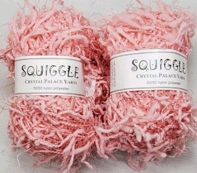 2 Balls Crystal Palace SQUIGGLE 50 Grams Lot of 2 100 Yds Each Flag w/Tails 4704