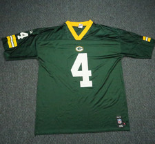 VINTAGE Brett Favre Jersey Adult XXL Green Reebok Green Bay Packers