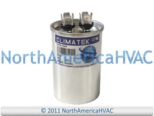 Climatek Motor Run Capacitor 25 uF MFD 440 Volt Round Fits GE Genteq 97F9447BR
