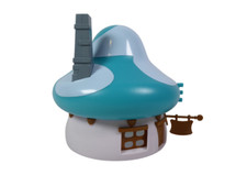 La Casa dei Puffi la parte verde 15cm con adesivi - Collezione Deagostini DMS7