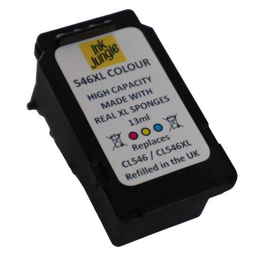 PG545XL Black & CL546XL Colour Ink Cartridge For Canon PIXMA TS3350