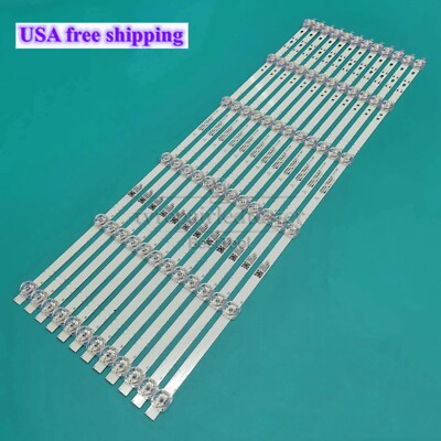 New LED backlight strips For ONN 100012587 ELEMENT E4AA65R LED65D06A-ZC56AG-08