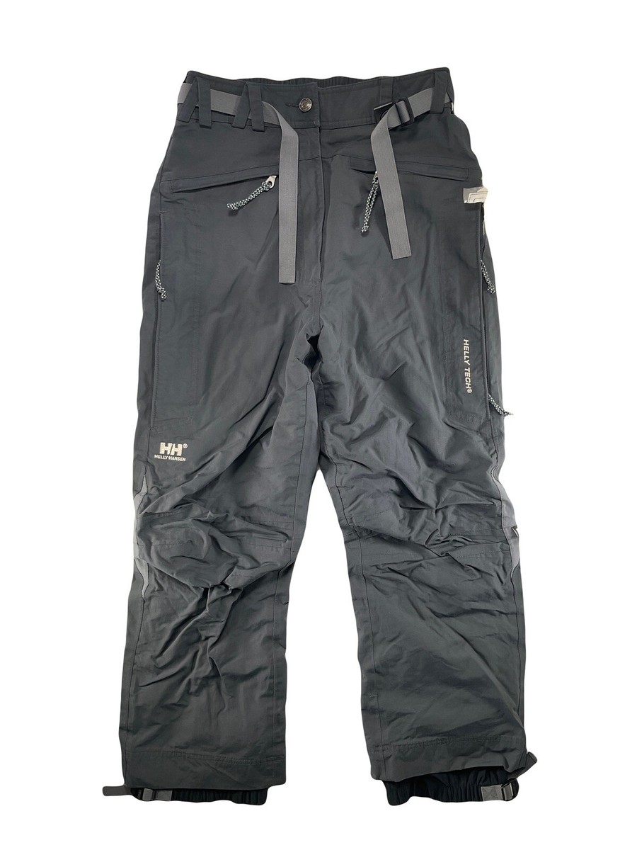 Helly Hansen Ski Pants Insulated Waterproof Helly Tech Men's S Needs Repair!