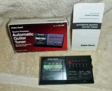 Radio Shack Quartz Precision Automatic Guitar Tuner 63-1001 Manual / Auto Analog