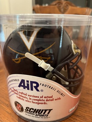 Virginia Cavaliers Schutt Air Mini Helmet New In Box Rare