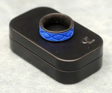 GROOVE LIFE BLUE AND MIDNIGHT SILICONE RING SIZE 8 IN BOX