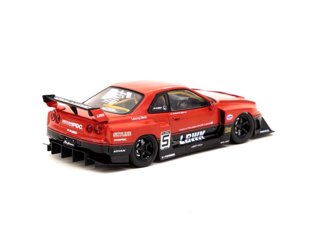 1/43 スカイライン LB-ER34 Super Silhouette 1:43 LBWK Nissan E-R34 Super Silhouette Skyline GTR