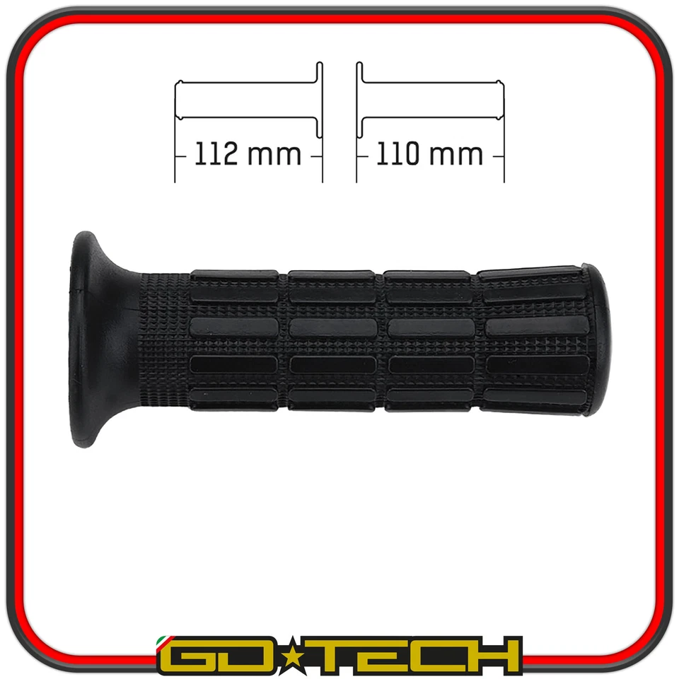 MANOPOLE DOMINO MBK BOOSTER YAMAHA BWS STYLE Nere MOTO SCOOTER ON ROAD Chiuse - Immagine 2 di 4