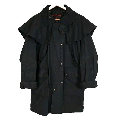 Trench Coat Oilskin Duster Outback Trading Co - Taille M - Fabriqué En Australie