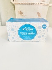 Dr. Brown  s Milestones 100 Silicone Baby Bottle Handles, Narrow, Light Pink,
