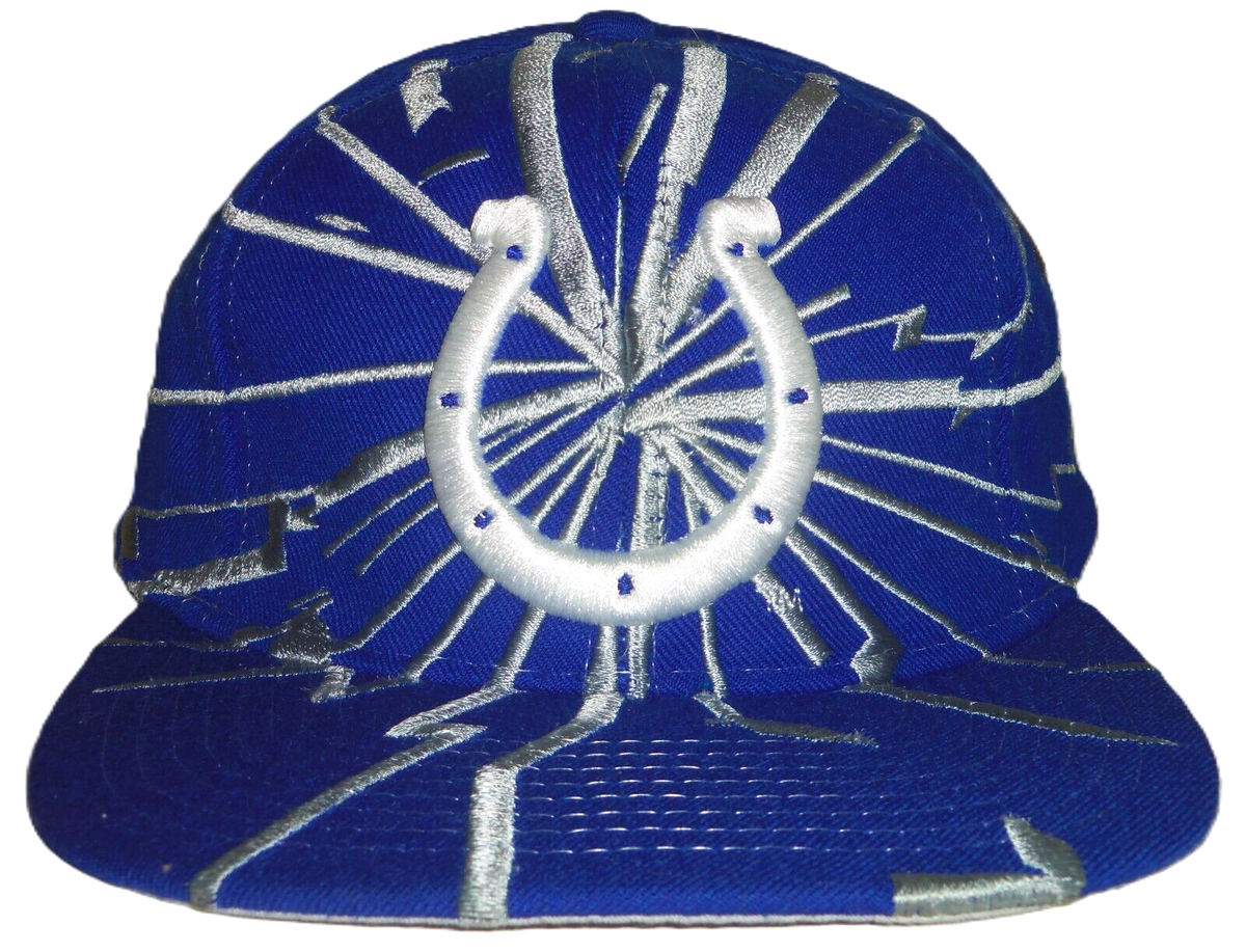 VTG 90's INDIANAPOLIS COLTS NFL STARTER SHOCKWAVE COLLISION