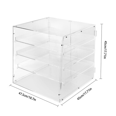 3 Tray Countertop Bakery Display Case Cookie Pastry /Donut Hotel Store Showcase