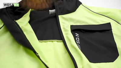 WOSAWE Cycling Gilet MTB Road Bike Windproof Sleeveless Jacket